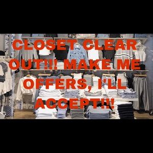 MAKE ME OFFERS! EVERYTHING MUST GO!